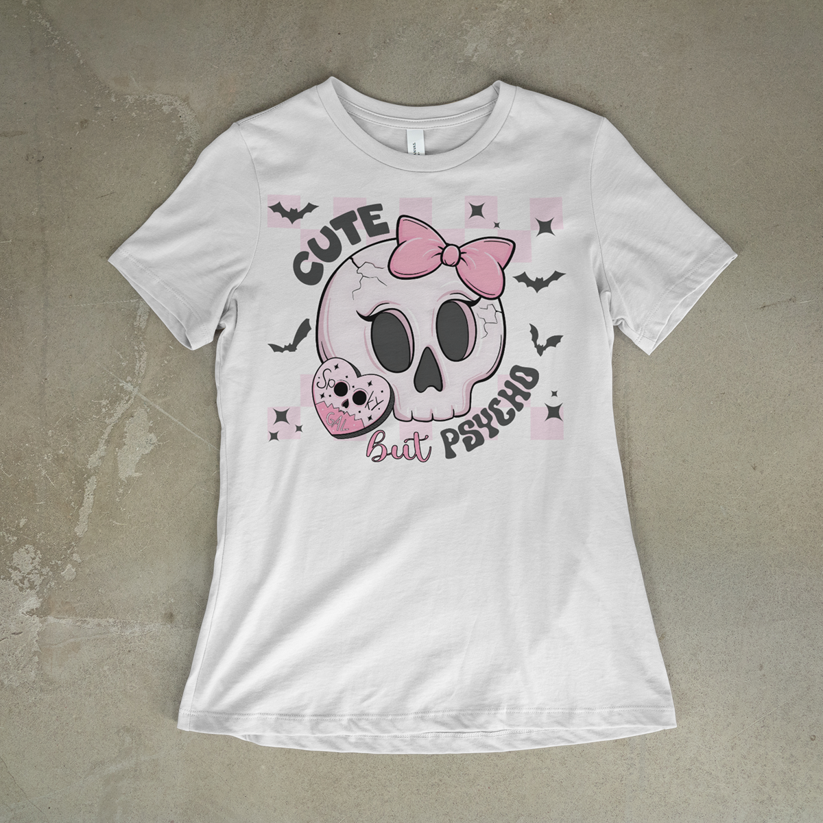Kawaii Goth Skull