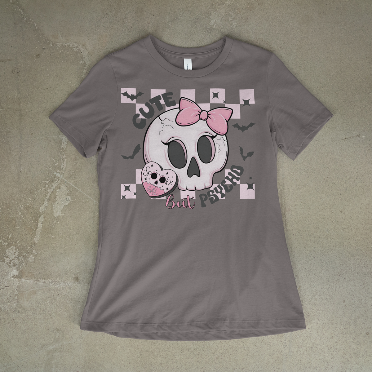 Kawaii Goth Skull