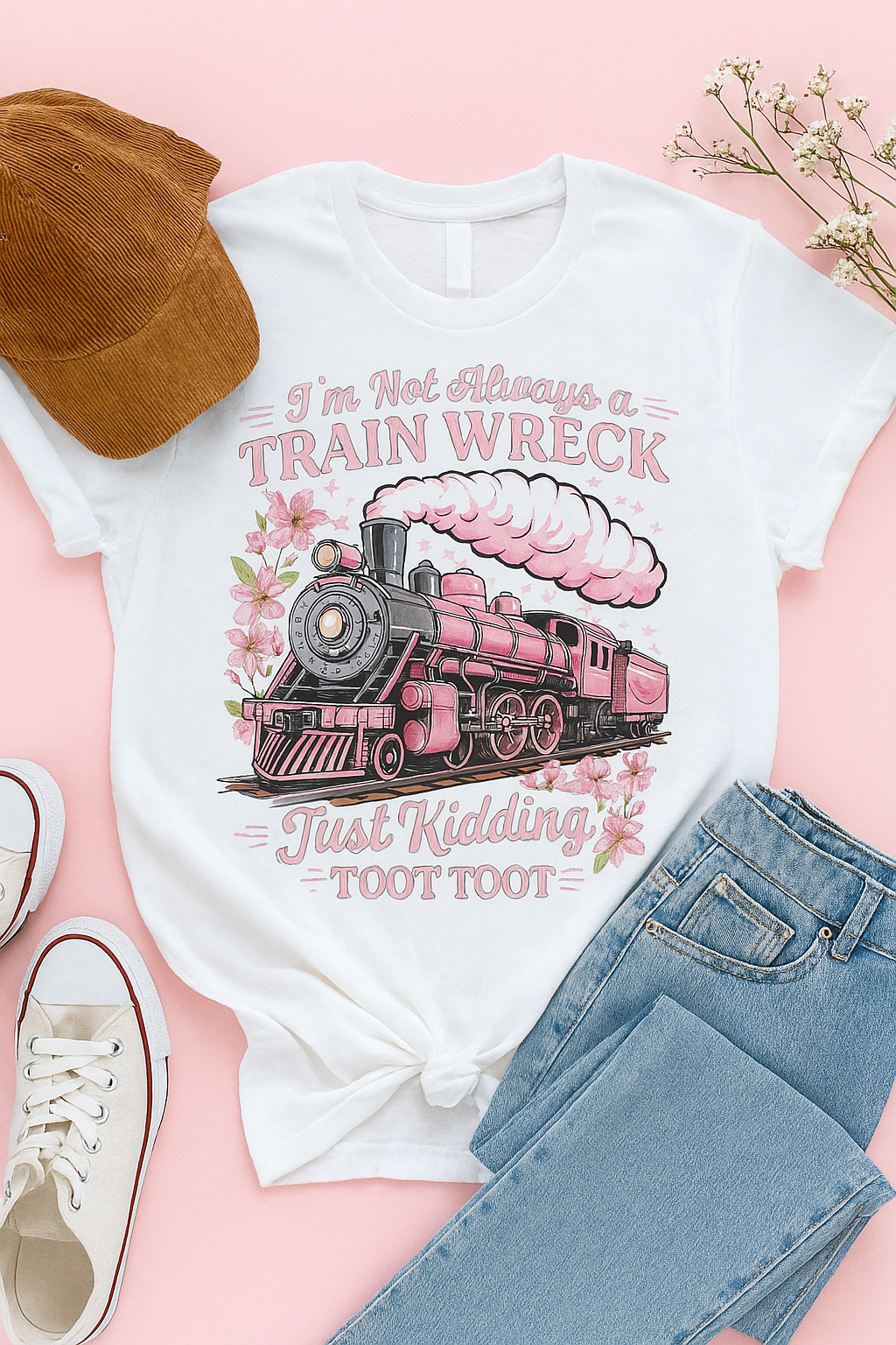 Just Kidding TOOT TOOT Tee